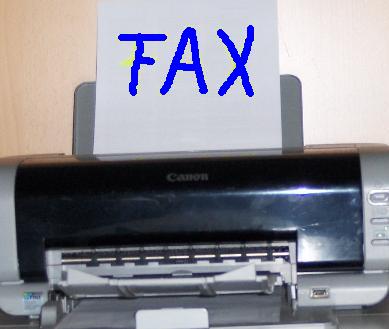 Bild: Fax- Adresse